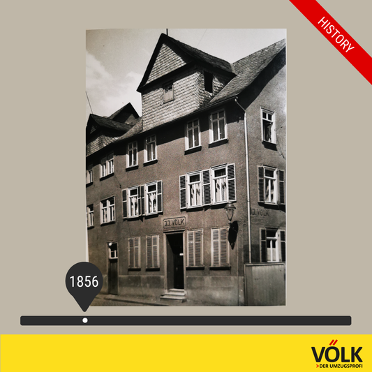 1856: Johann Jakobs Leben, eine wichtige Truhe und der erste Firmensitz
